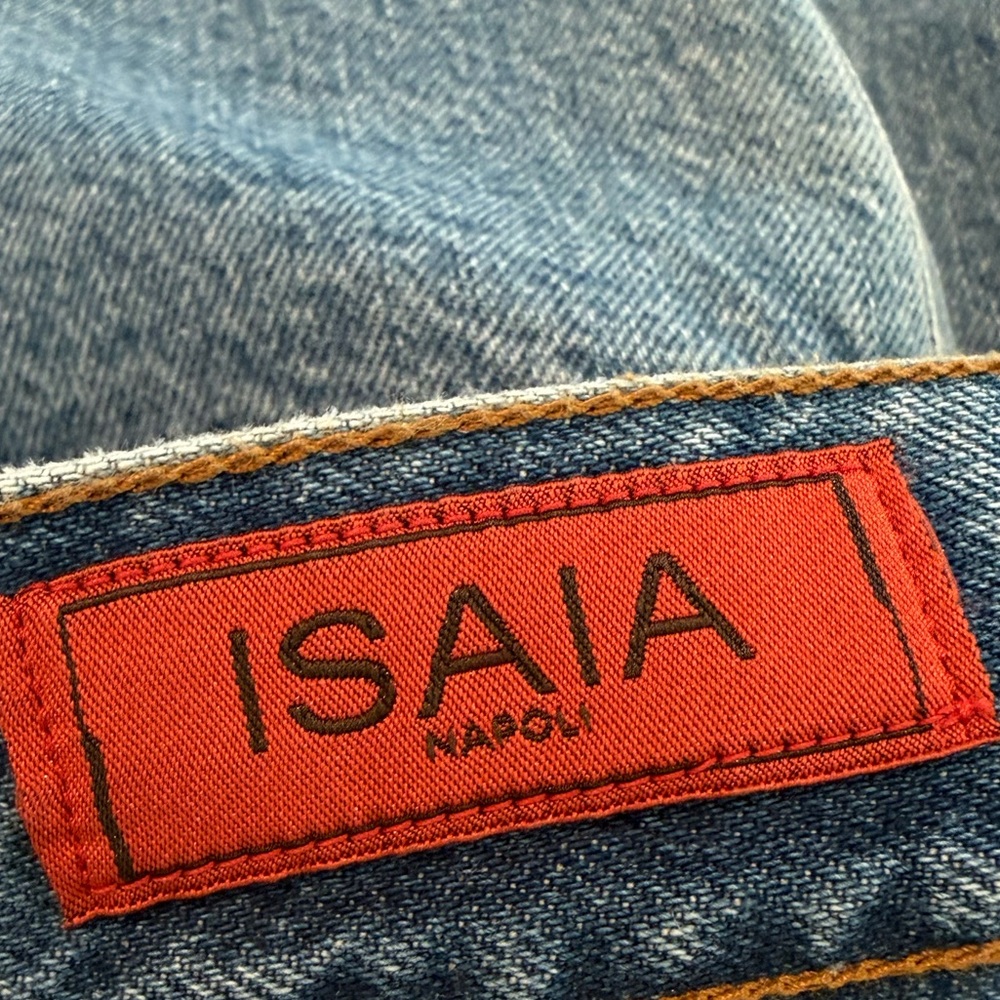 Isaia Spacca Napoli Denim Jeans - Picture 2 of 11